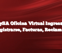 AySA Oficina Virtual Ingresar, Registrarse, Facturas, Reclamos,