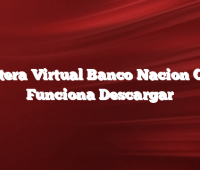 Billetera Virtual Banco Nacion  Como Funciona Descargar