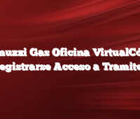 Camuzzi Gas Oficina VirtualCómo Registrarse Acceso a Tramites