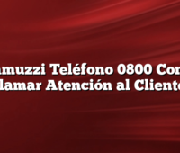 Camuzzi Teléfono 0800 Como llamar Atención al Cliente