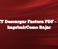 EDET Descargar Factura PDF –  Ver, ImprimirComo Bajar