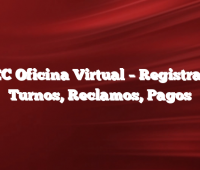 EPEC Oficina Virtual –  Registrarse, Turnos, Reclamos, Pagos