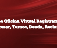 Epe Oficina Virtual Registrarse, Ingresar, Turnos, Deuda, Reclamos