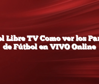 Fútbol Libre TV  Como ver los Partidos de Fútbol en VIVO Online