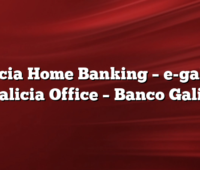 Galicia Home Banking –  e-galicia y Galicia Office –  Banco Galicia
