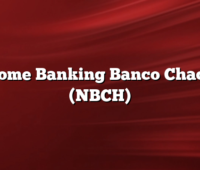 Home Banking Banco Chaco (NBCH)
