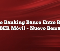 Home Banking Banco Entre Ríos  –  BER Móvil  –  Nuevo Bersa