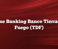Home Banking Banco Tierra del Fuego (TDF)