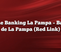 Home Banking La Pampa –  Banco de La Pampa (Red Link)