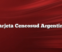 Tarjeta Cencosud Argentina