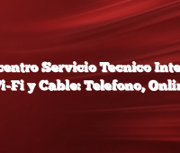 Telecentro Servicio Tecnico Internet, Wi-Fi y Cable: Telefono, Online