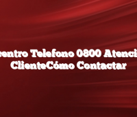Telecentro Telefono 0800 Atencion al ClienteCómo Contactar